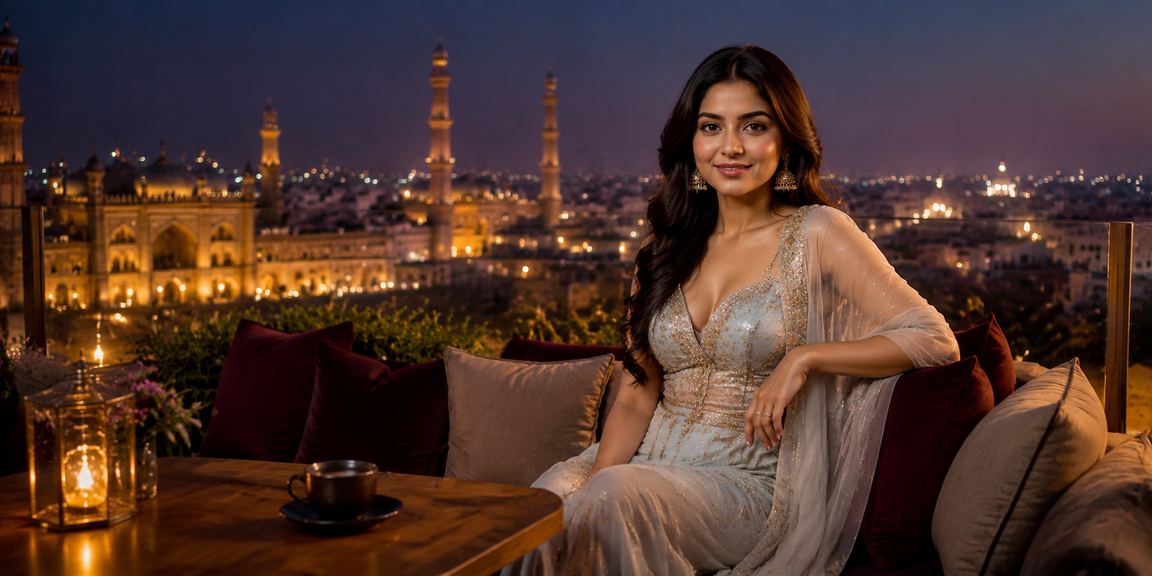 Historic Lucknow city and casino betting advertisement